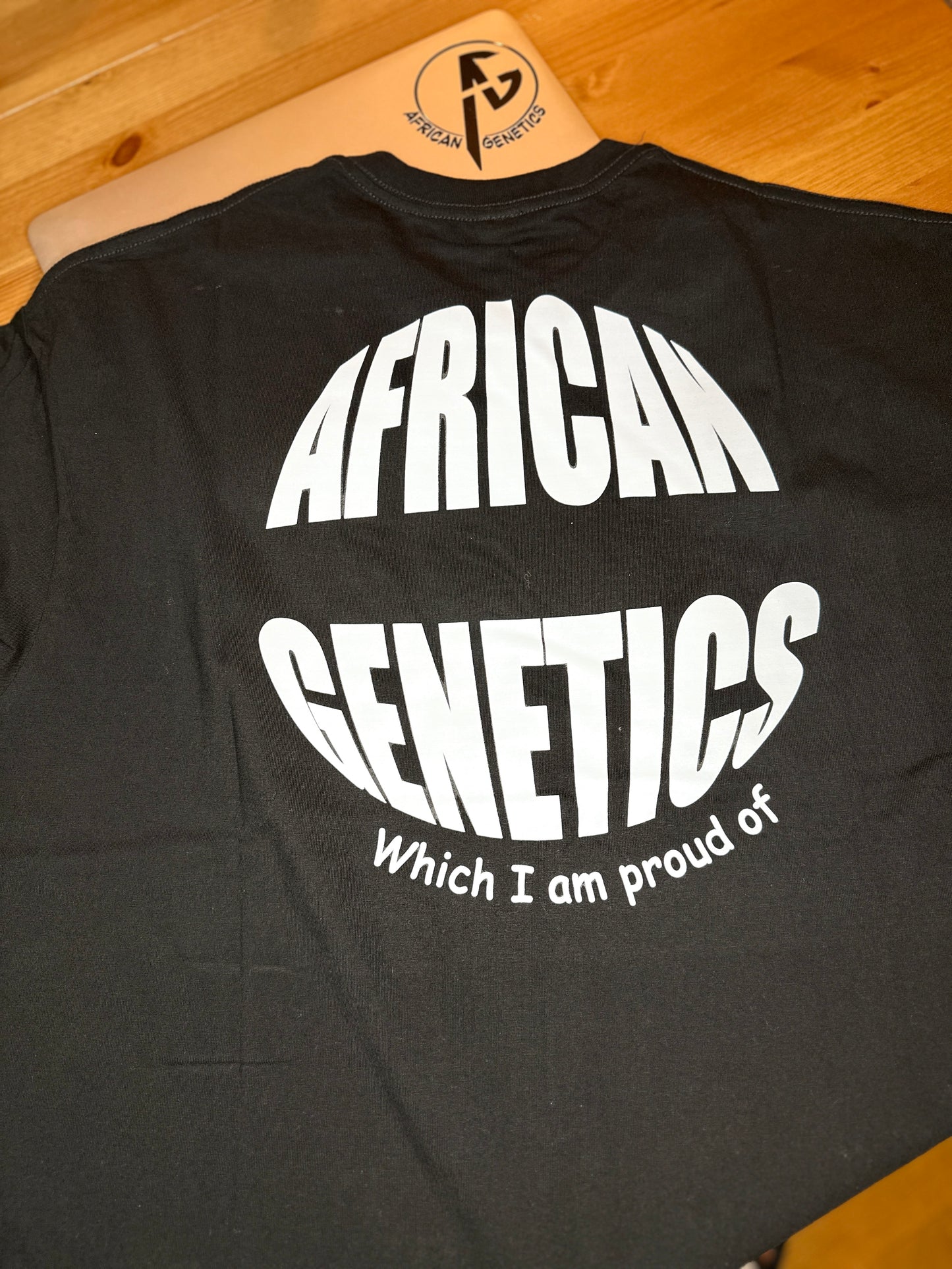 African genetics t-shirt